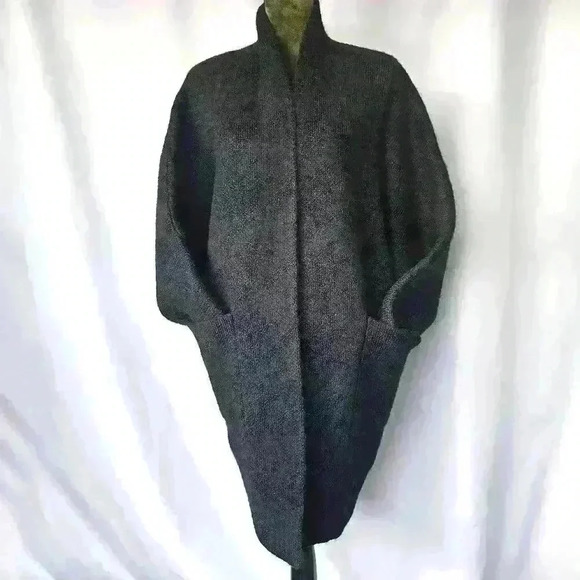 ✨Like New✨ Express Oversized Cardigan Sweater Coat, Black, Size Small - Picture 1 of 11